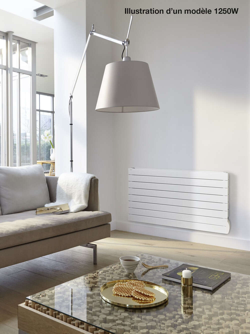 Radiateur Acova Fassane Premium Horizontal à tubes horizontaux – Image 3