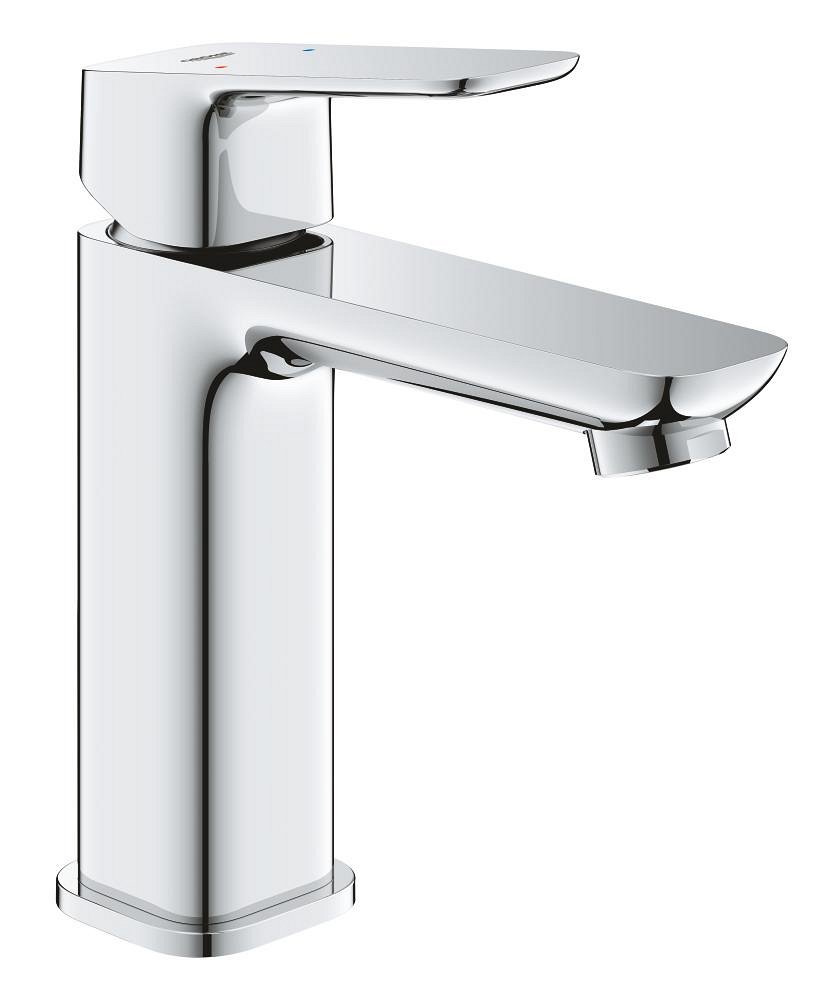 Robinet de lavabo avec corps lisse GROHE Cubeo Chrome