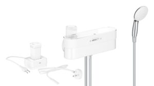 Kit de démarrage pour douche PUREFOAM – Blanc/Chrome GROHE Chrome