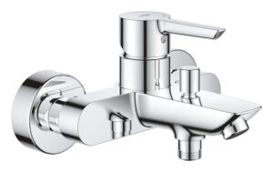 Mitigeur monocommande bain/douche GROHE Ozanne Chrome