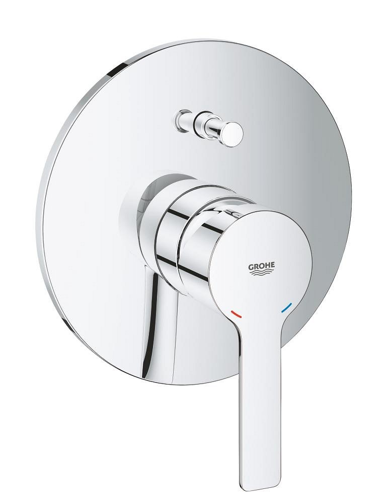 Façade pour mitigeur monocommande (Pour installation Douche ou bain/douche) GROHE Lineare Chrome
