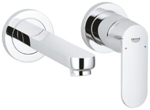 Mitigeur monocommande 2 trous lavabo GROHE Eurosmart Cosmopolitan Chrome
