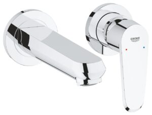 Mitigeur monocommande 2 trous lavabo GROHE Eurodisc Cosmopolitan Chrome