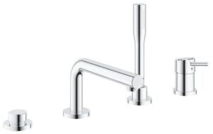 Monocommande 4 trous montage avec ou sans châssis GROHE Concetto Facade Pour Combine Chrome
