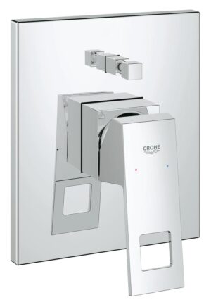 Façade pour mitigeur monocommande (Pour installation Douche ou bain/douche) GROHE Eurocube Chrome