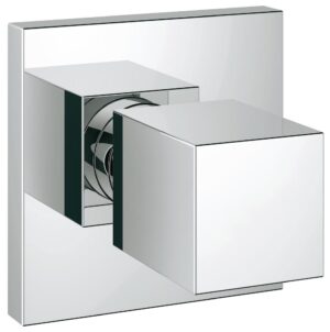 Façade pour robinet d'arrêt encastré GROHE Eurocube Chrome
