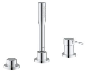 Mitigeur monocommande 3 trous Montage sur baignoire GROHE Essence Chrome