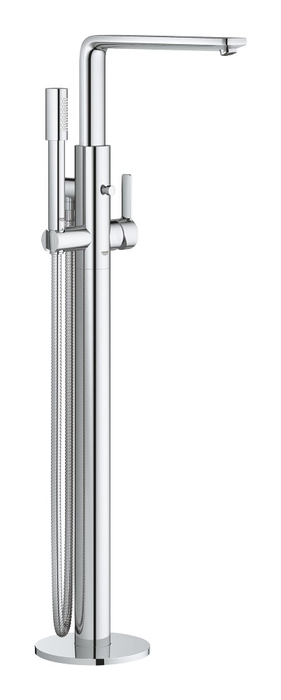 Mitigeur monocommande bain/douche , montage au sol GROHE Lineare Chrome