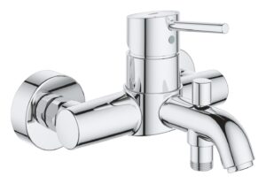 Mitigeur monocommande bain/douche GROHE Clova Classic Chrome