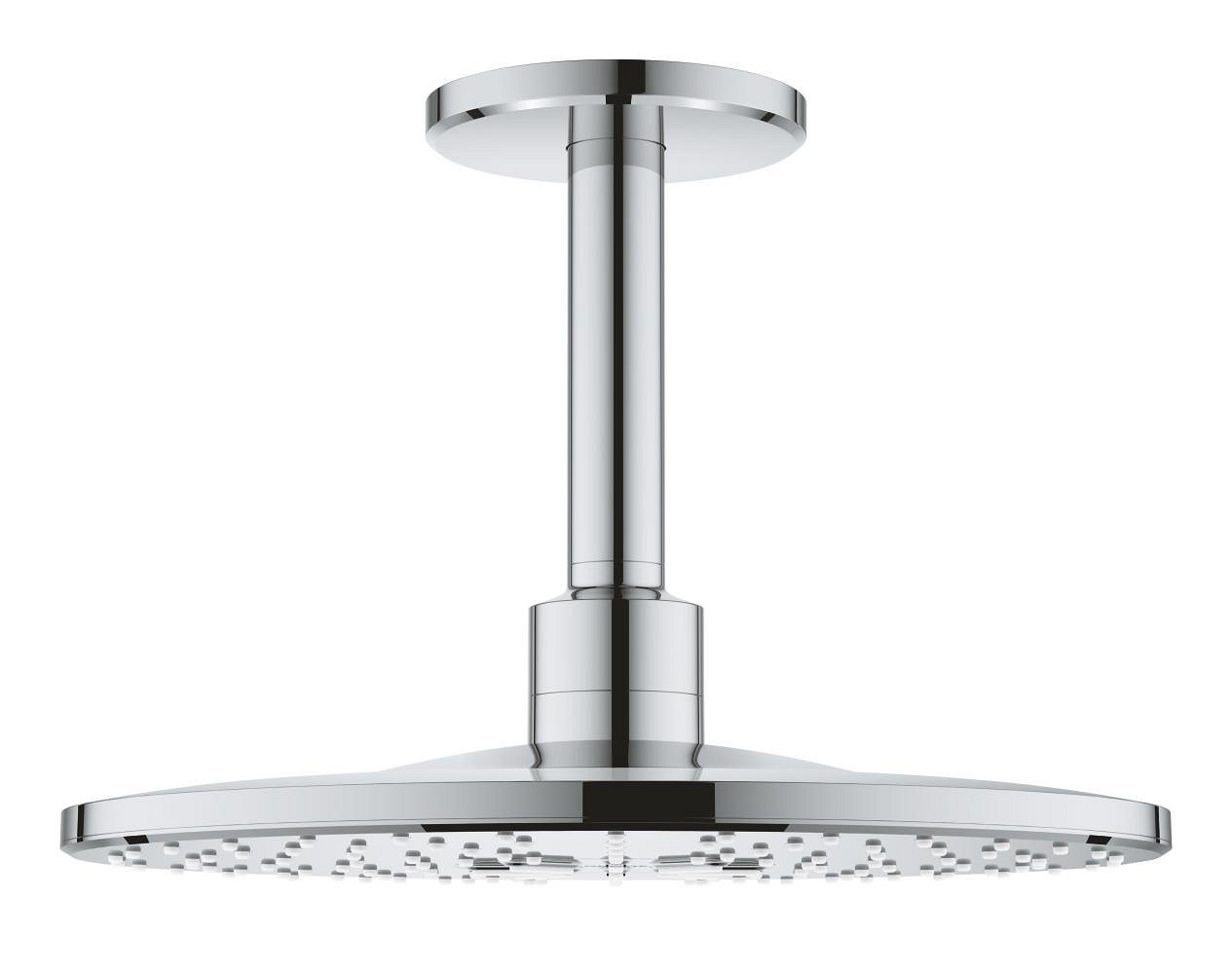 Set douche de tête et bras GROHE Rainshower Smartactive Chrome
