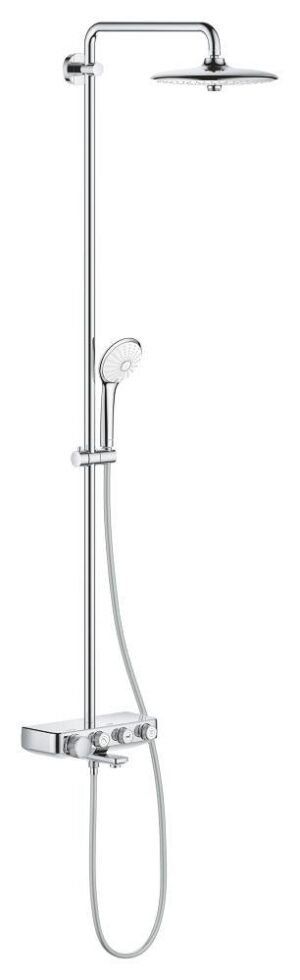 Mono colonne de douche avec thermostatique bain douche GROHE Euphoria Smartcontrol System Chrome