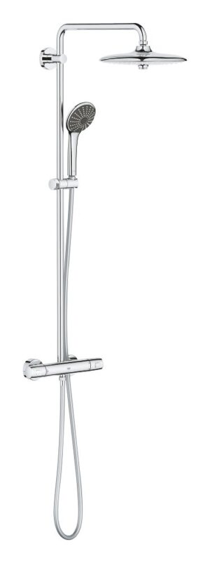Colonne de douche avec mitigeur thermostatique GROHE Vitalio Joy Clova Chrome