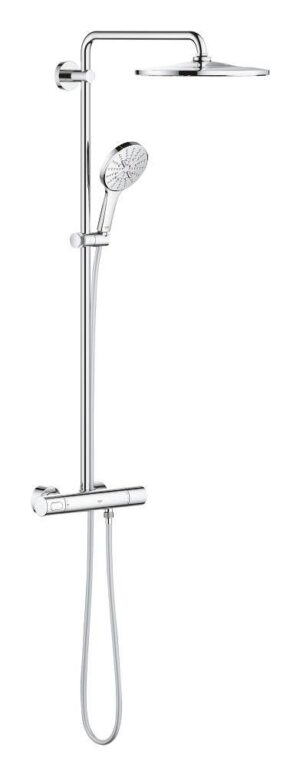 Colonne de douche avec mitigeur thermostatique GROHE Rainshower Smartactive Chrome