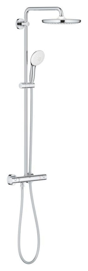 Colonne de douche avec mitigeur thermostatique GROHE Tempesta System Chrome