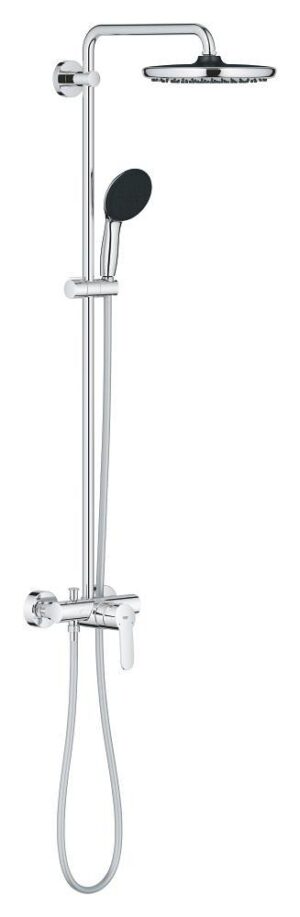 Colonne de douche avec mitigeur monocommande GROHE Vitalio Start System Chrome