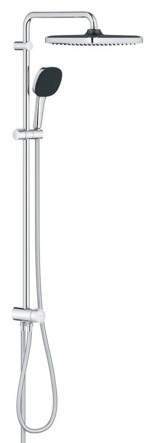 Colonne de douche avec inverseur manuel GROHE Vitalio Comfort Chrome