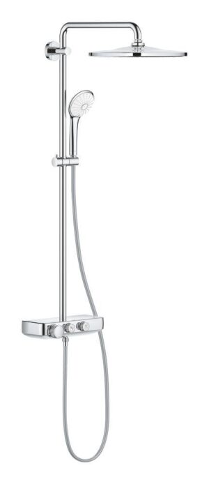 Mono – wall-mounted theromstatic shower system GROHE Euphoria Smartcontrol Chrome