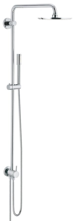 Colonne de douche avec inverseur manuel GROHE Rainshower System Chrome