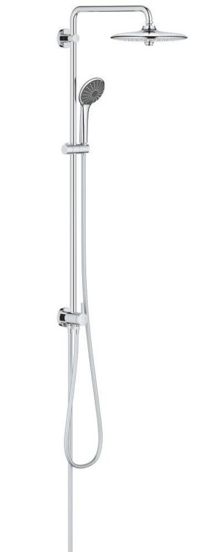Colonne de douche avec inverseur manuel GROHE Vitalio Joy System Chrome