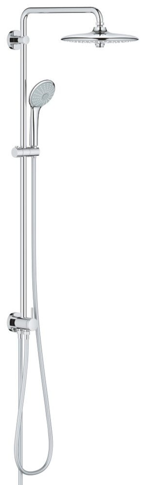 Colonne de douche avec inverseur manuel GROHE Euphoria System Chrome