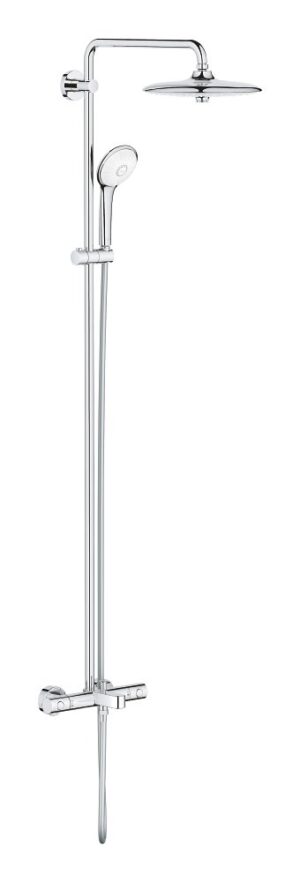 Colonne avec thermostatique bain/douche GROHE Euphoria System Chrome