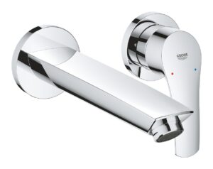 Mitigeur lavabo mural 2 trous GROHE Eurosmart Chrome