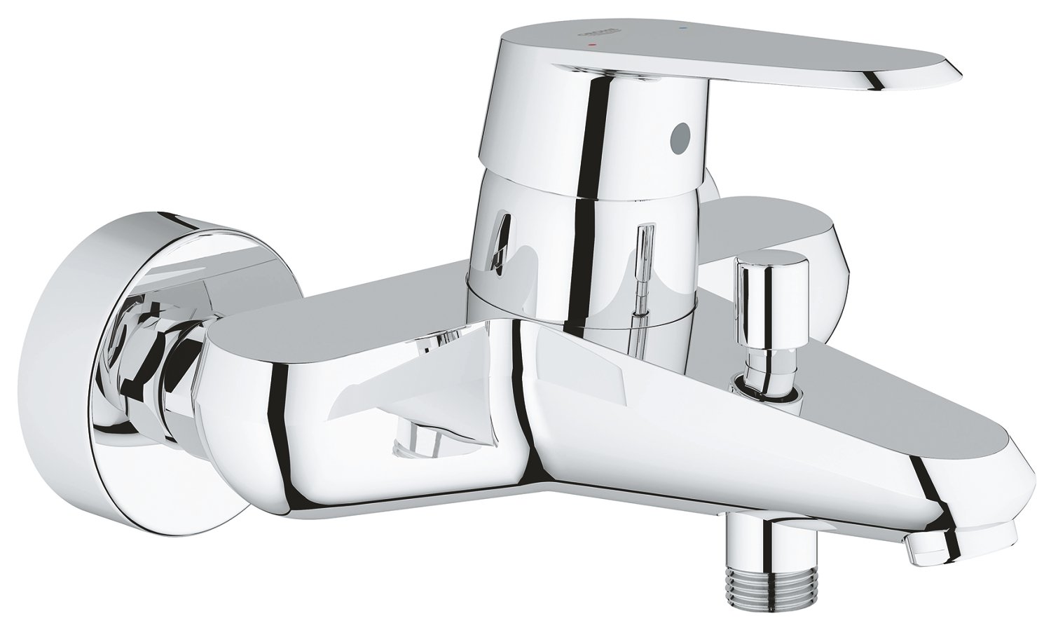 Mitigeur monocommande bain/douche GROHE Eurodisc Cosmopolitan Chrome