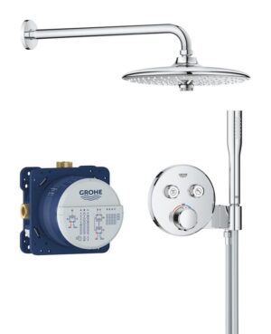 Douche encastrée avec Vitalio Joy GROHE Precision Smartcontrol Pack Chrome