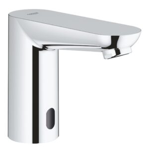 Euroeco Cosmopolitan E Infrarouge sur plage monofluide GROHE Eurosmart Chrome