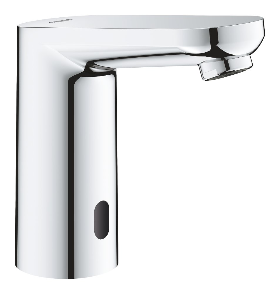 Mitigeur lavabo infrarouge avec mitigeur caché et limiteur de température ajustable GROHE Eurosmart Cosmopolitan E Chrome