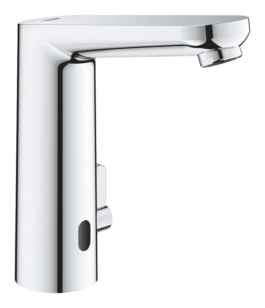 Mitigeur lavabo infrarouge avec limiteur de température ajustable GROHE Eurosmart Cosmopolitan E Chrome