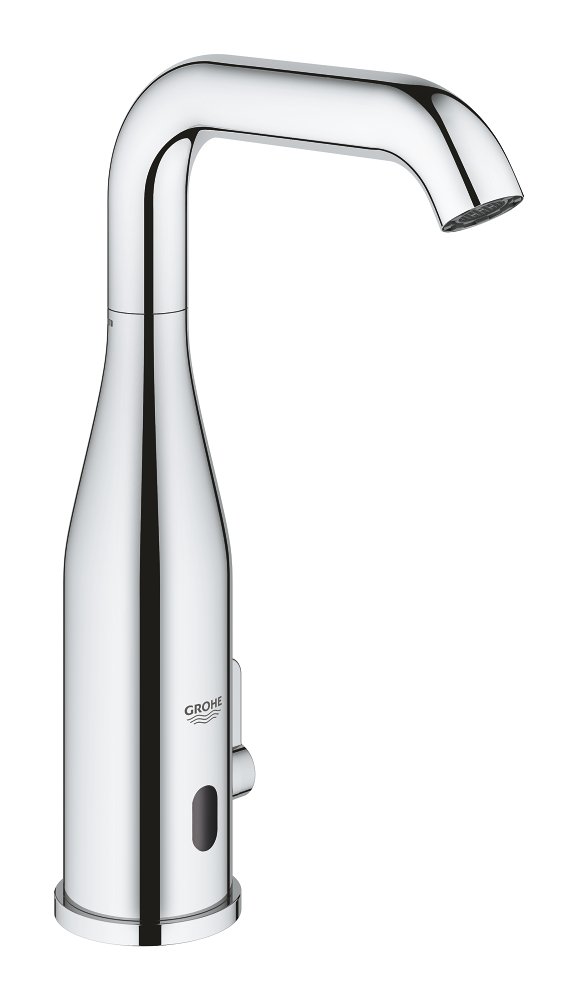 Mitigeur lavabo infrarouge avec limiteur de température ajustable GROHE Essence E Chrome
