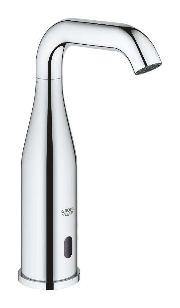 E Infrarouge sur plage monofluide GROHE Essence Chrome