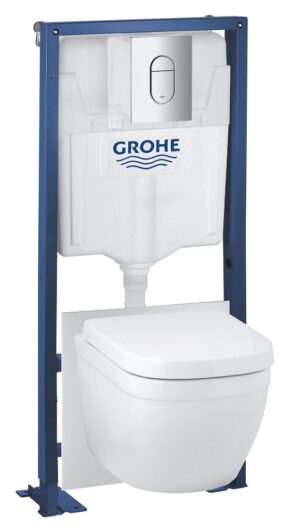 Bâti support 5-en-1 pour WC GROHE Solido Chrome