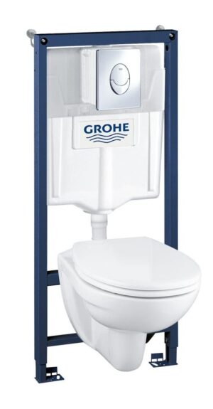 Bati WC Solido Compact GROHE Perfect Pack Chrome