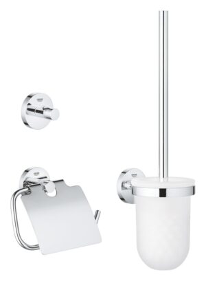 Set d’accessoires 3 en GROHE Essentials Chrome