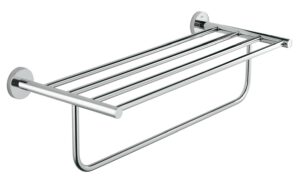 Porte serviette et tablette GROHE Baucosmopolitan Chrome