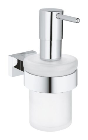 Cube Distributeur de savon avec support GROHE Essentials Chrome
