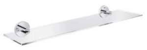 Tablette en verre GROHE Essentials Chrome