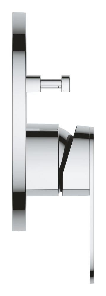 Ensemble de finition pour baignoire/douche – Dérivateur à 2 voies GROHE Plus Chrome – Image 2