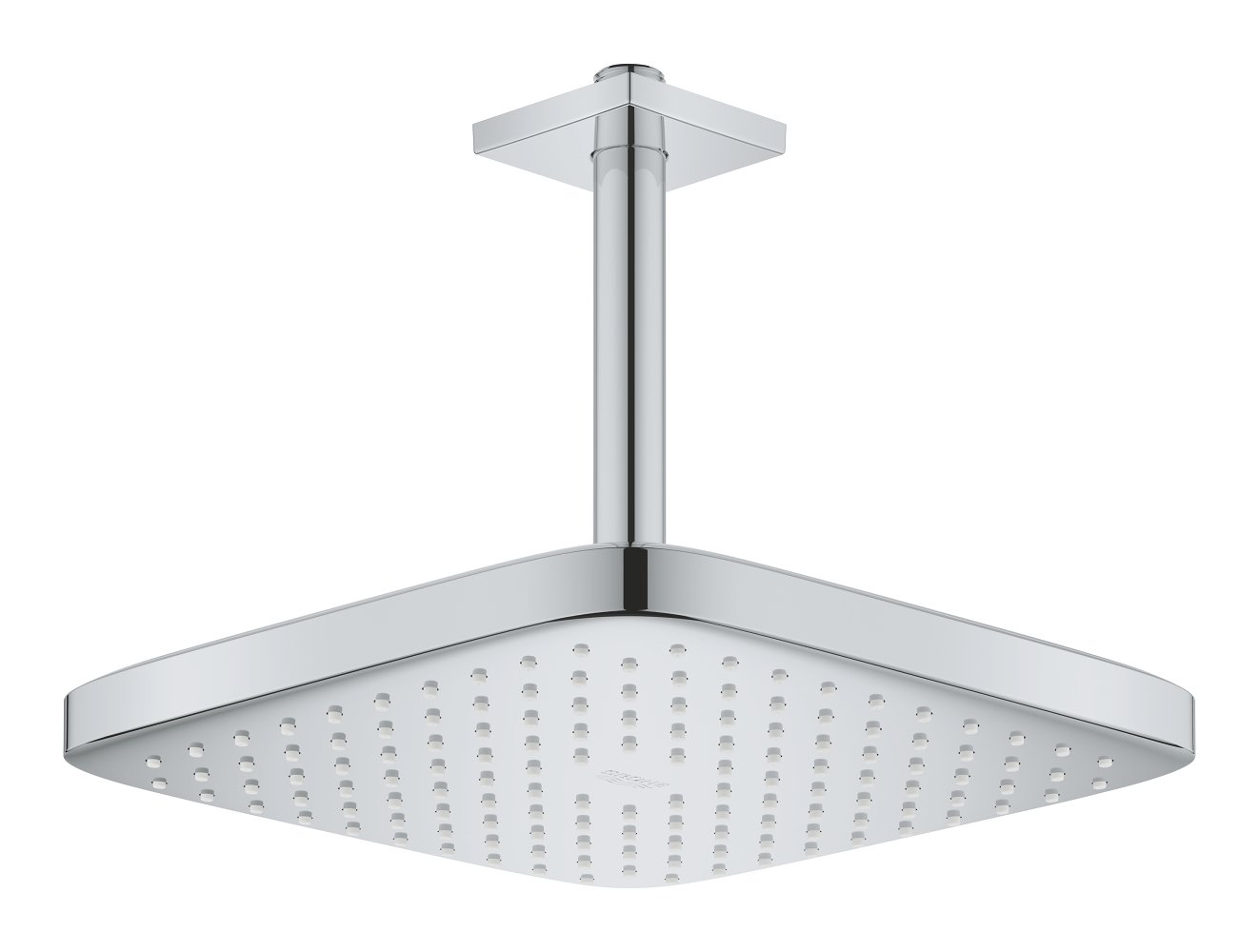 Ensemble douche de tête et bras plafonnier GROHE Tempesta Chrome – Image 2