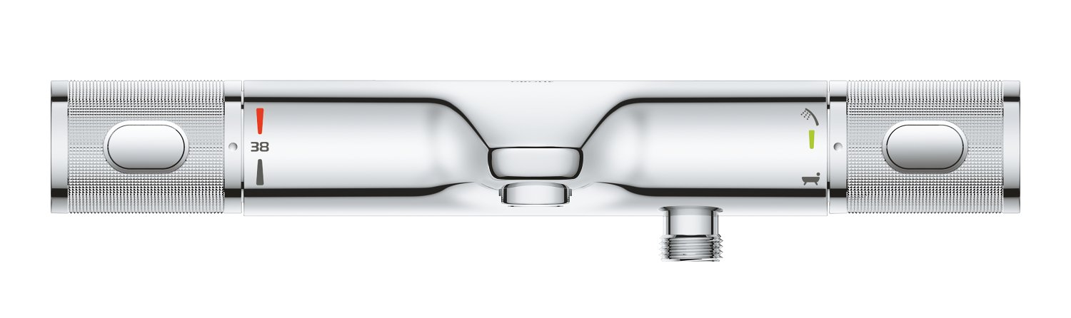 Mitigeur thermostatique bain/douche GROHE Grohtherm 1000 Performance Chrome – Image 2