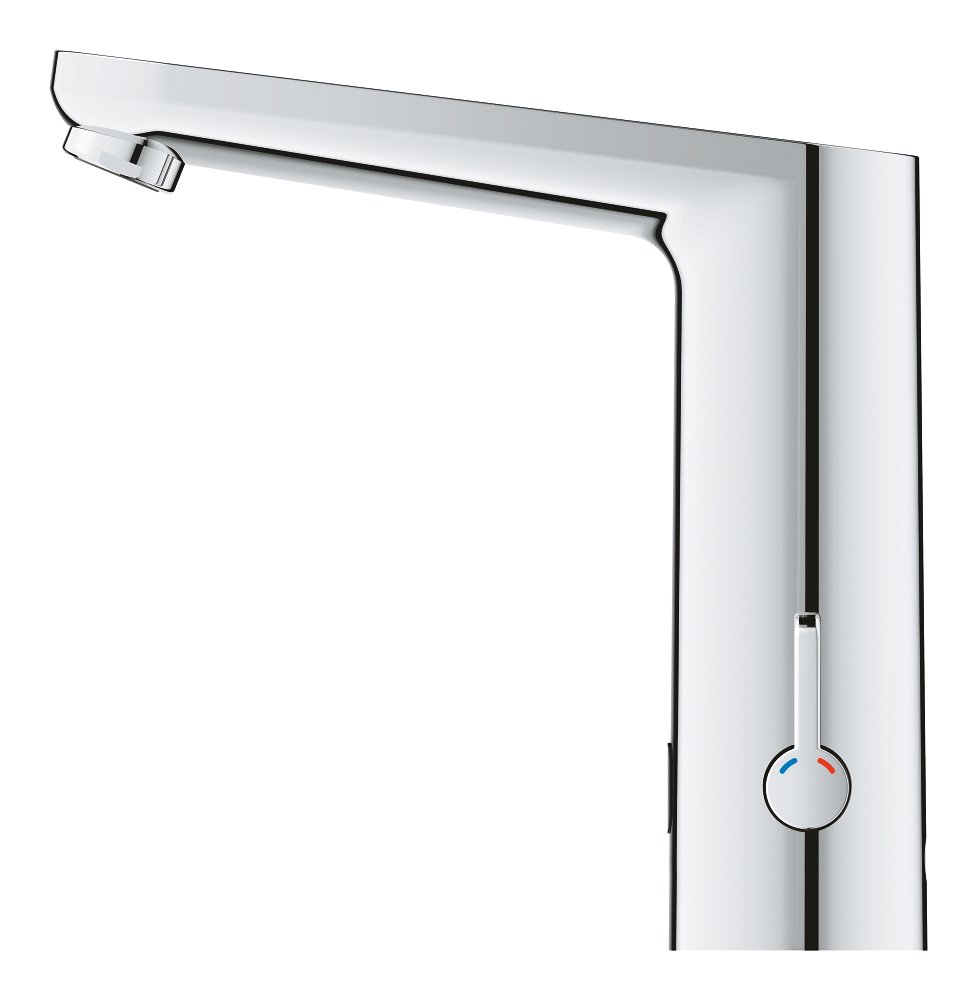 Mitigeur lavabo infrarouge avec limiteur de température ajustable GROHE Eurosmart Cosmopolitan E Chrome – Image 2