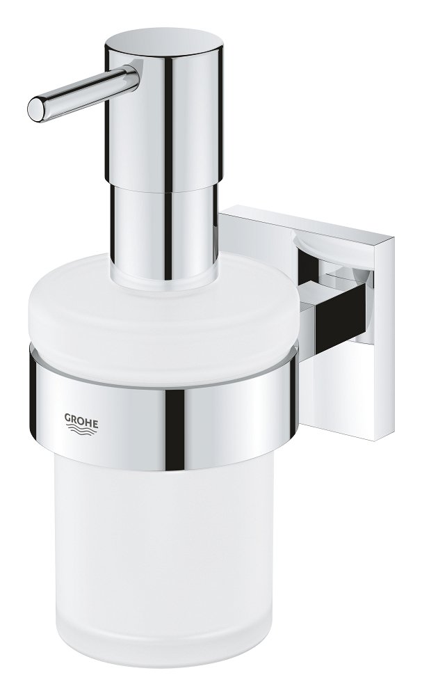 Distributeur de savon avec support GROHE Start Cube Chrome – Image 2