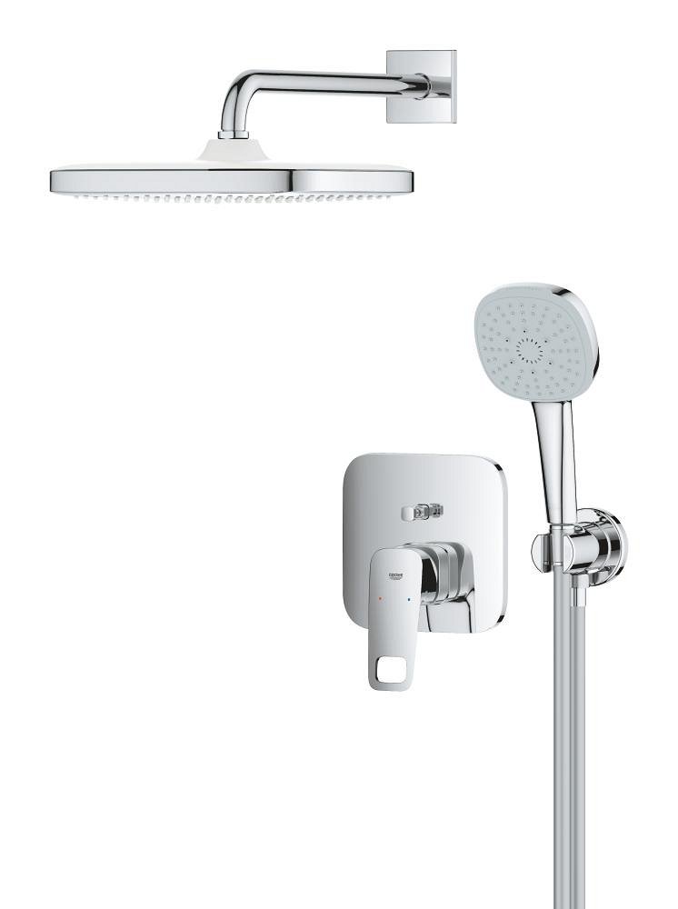 Ensemble de douche encastré avec Vitalio Comfort Clova GROHE Pulse Chrome – Image 3