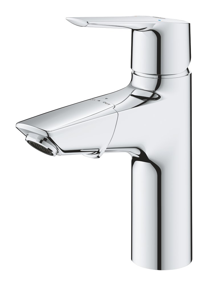 Robinet de lavabo avec mousseur extractible GROHE Start Chrome – Image 3