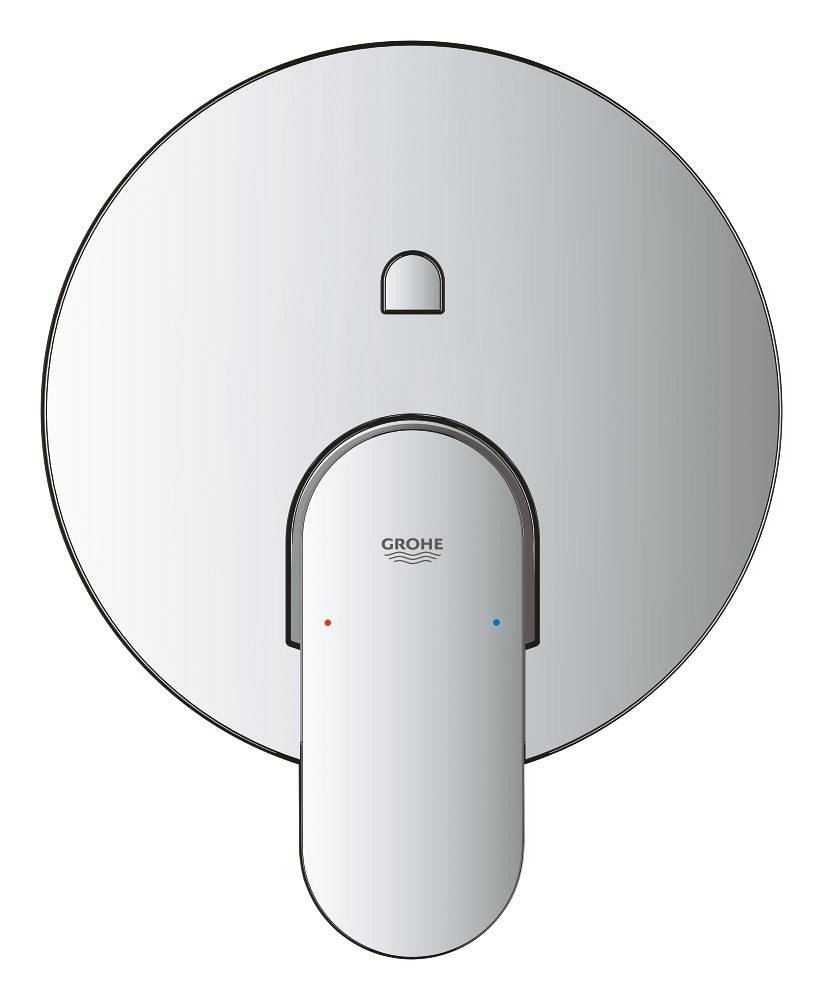 Ensemble de finition pour baignoire/douche – Dérivateur à 2 voies GROHE Plus Chrome – Image 3