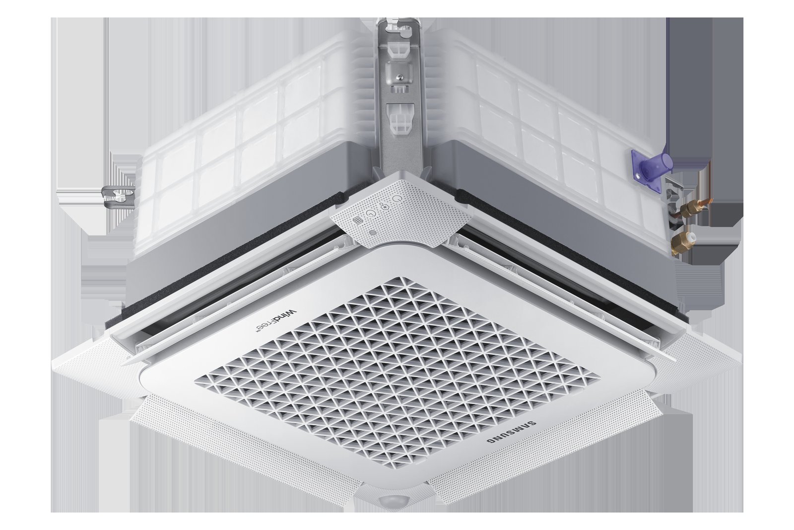 Climatiseur réversible Samsung Cassette 4 voies WindFree™️ 620x620 – Image 3