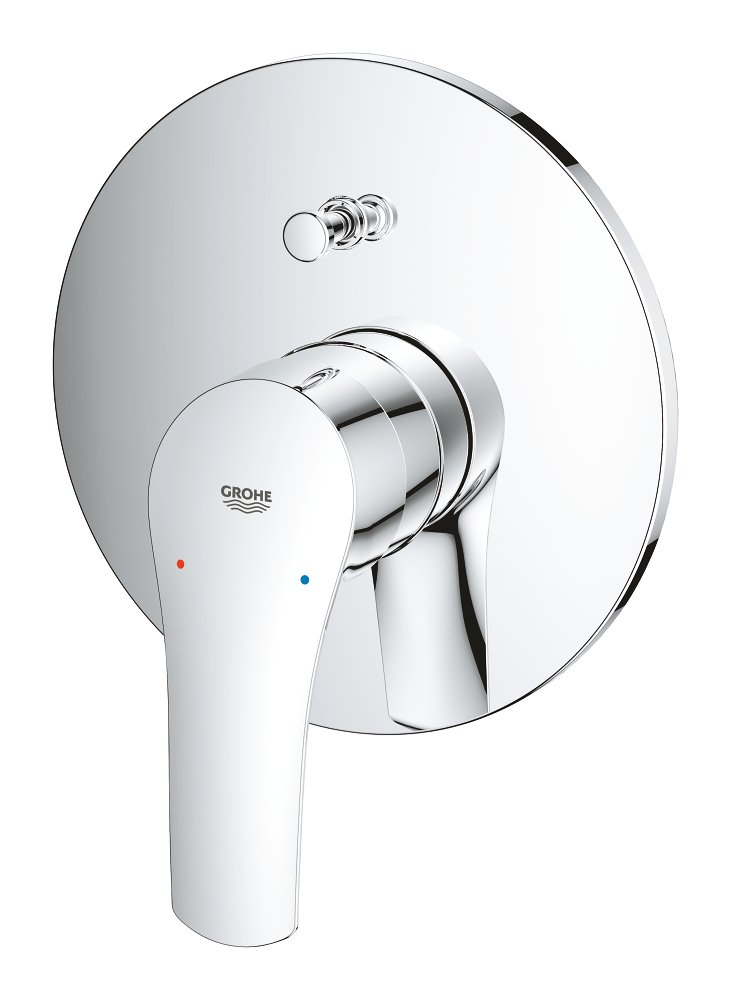 Façade pour mitigeur monocommande (Pour installation Douche ou bain/douche) GROHE Eurosmart Chrome – Image 4