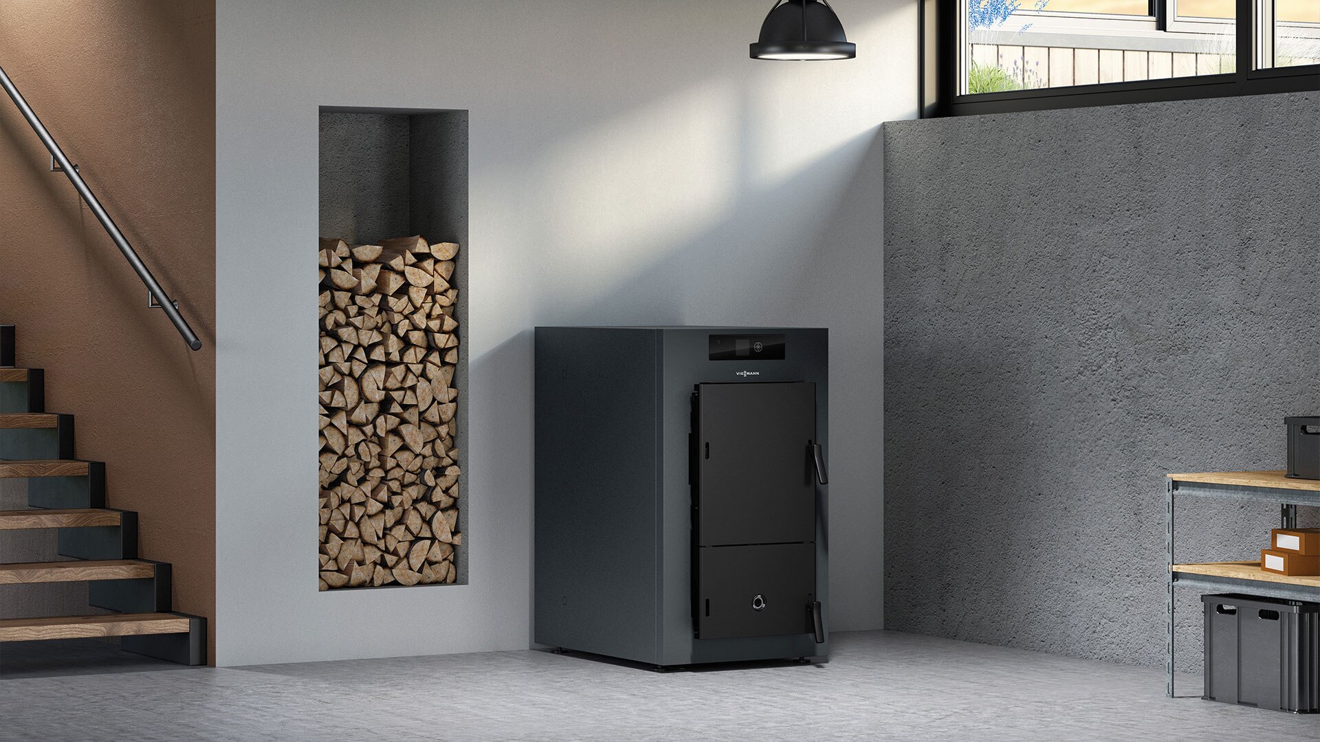 Chaudière bois Viessmann Vitoligno 150-S